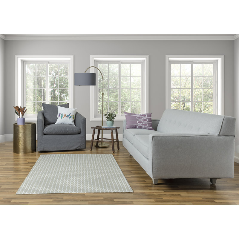 188 188 tapis en chenille douce tissé, Rectangle 4 pi x 6 pi