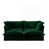 Velours côtelé vert