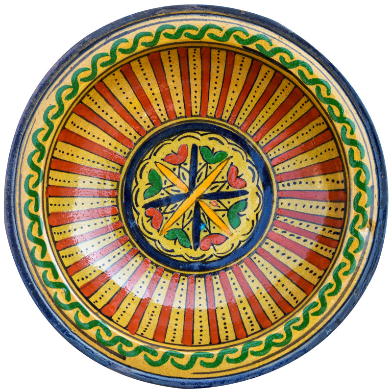 Handmade Ceramic Decorative Plate