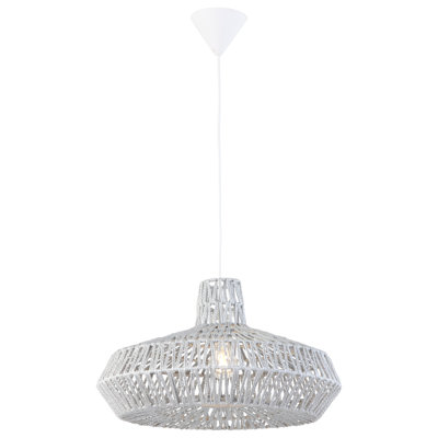 Geoghegan 1 - Light White Geometric Pendant