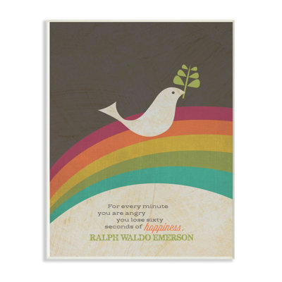 Emerson Happiness, impression panoramique sur toile