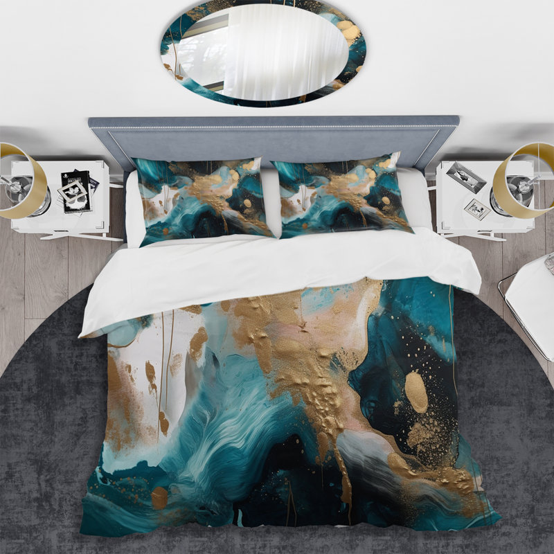 Literie , Housse de couette pour très grand lit et 2 très