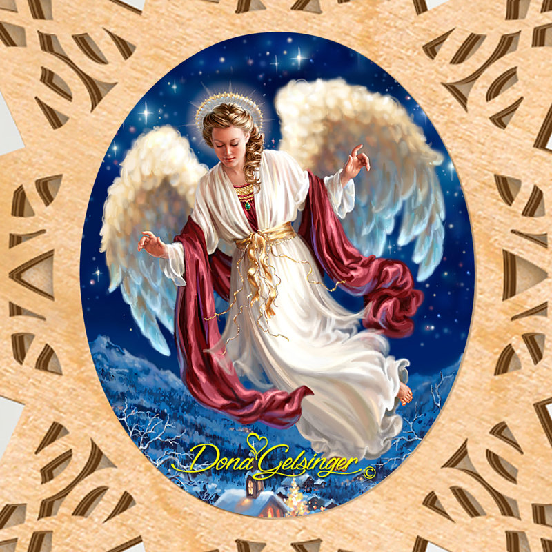 16.5 " Nativity Shatterproof Tree Topper