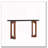 59'' Console Table Long Wood Sofa Table Behind Couch Table