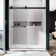 50'' - 55'' W x 76'' H Double Added Frameless Shower Door with Clear Glass