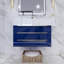 Ensemble de meuble-lavabo mural simple 29,5 po Glasgow-285418533-371212123