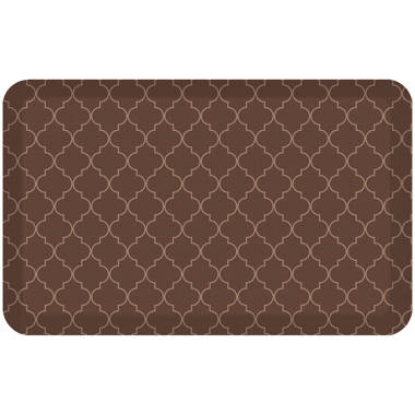 Tiles Anti-Fatigue Mat Bungalow Rose Mat Size: Rectangle 1'6 x 3'11