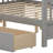 Vidoje Kids Bed with Storage Shelf-1043395503-1043395505