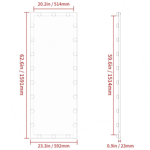 Dimensions du produit
