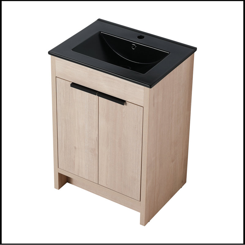 Ensemble de meuble-lavabo simple avec plateau Claravale 24,00