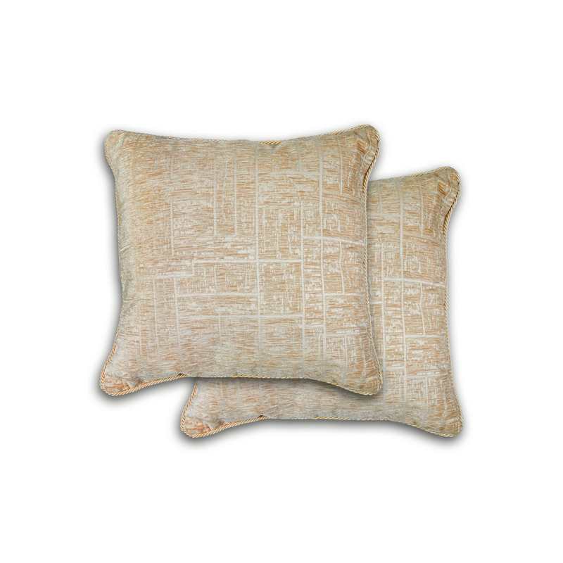 Maya Square Cushion Cover, Beige