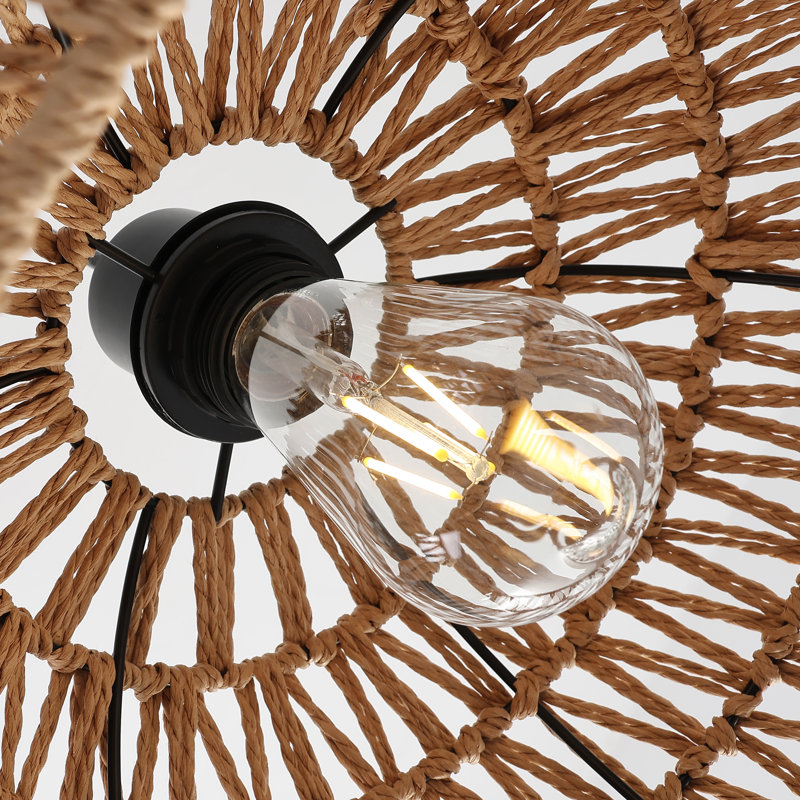 Neill 1 - Light Brown Cone Pendant