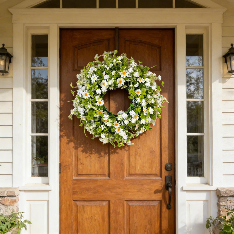 Simulé couronne de fleurs décorer des guirlandes de fleurs au printemps et en été Décorer des fenêtres ou des portes de cour Guirlandes de fleurs artificielles décoration de mariage