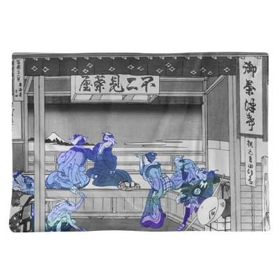 Katsushika Hokusai Cities & Maps Rectangle Placemat