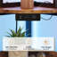 Bastos 151.5cm H x 40cm W Metal Corner Bookcase-490185657