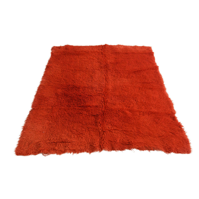 Tapis orange Ottilie