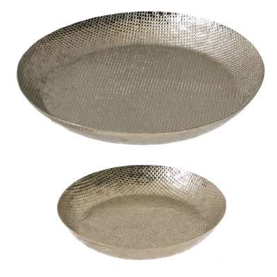 Metal Tray - Set of 2