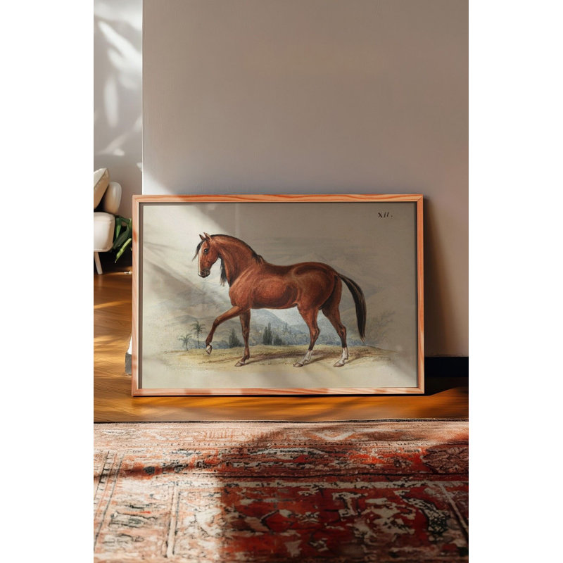 Peinture décorative encadrée