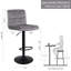Tabouret pivotant à hauteur réglable-98947175