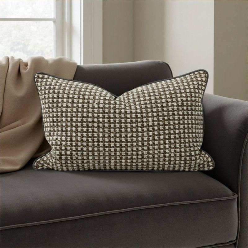 Oreiller en duvet 14 x 22 Furley, Caramel