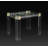 Pierre Interlude 40'' L Glass Backgammon Game Set