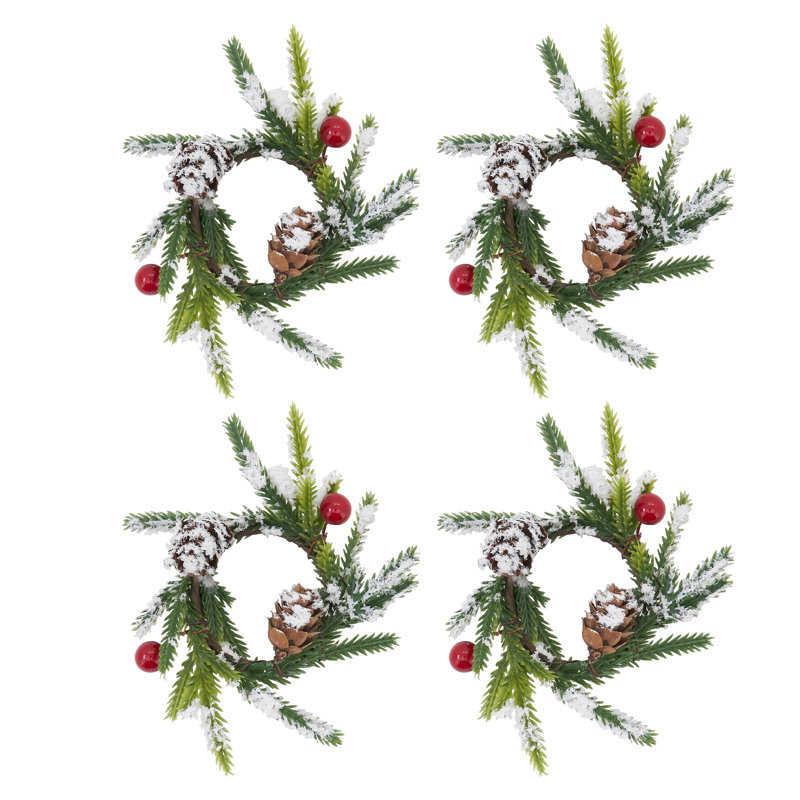 Red Berry Design Napkin Ring