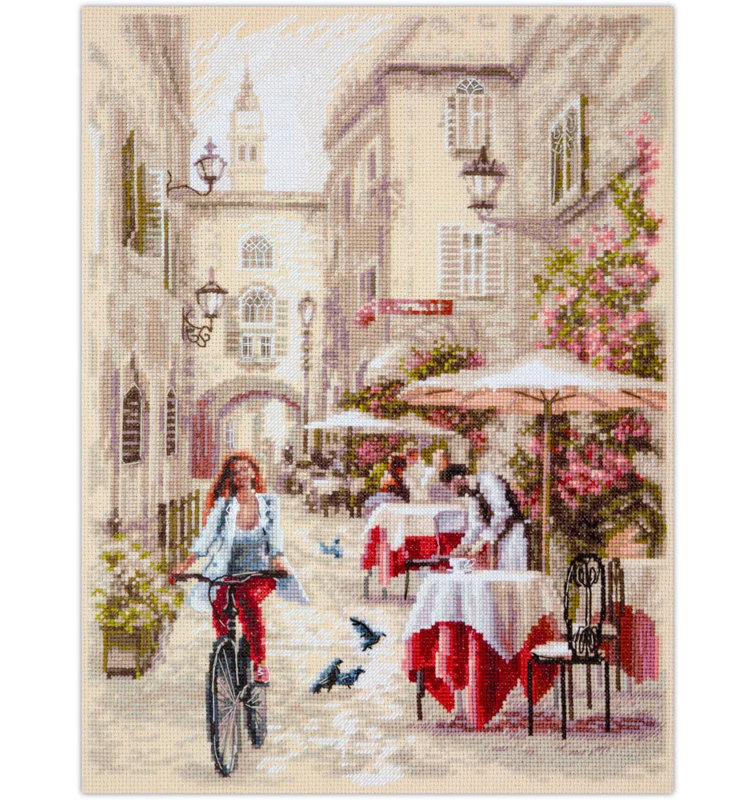  Kit de point de croix compté Morning Vibes 250-333