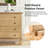 Rudolf 30''W Modern Farmhouse 2-Drawer Fully Assembled File Cabinet