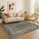 Premium Machine Washable Bucz AMF1725 Geometric Rug