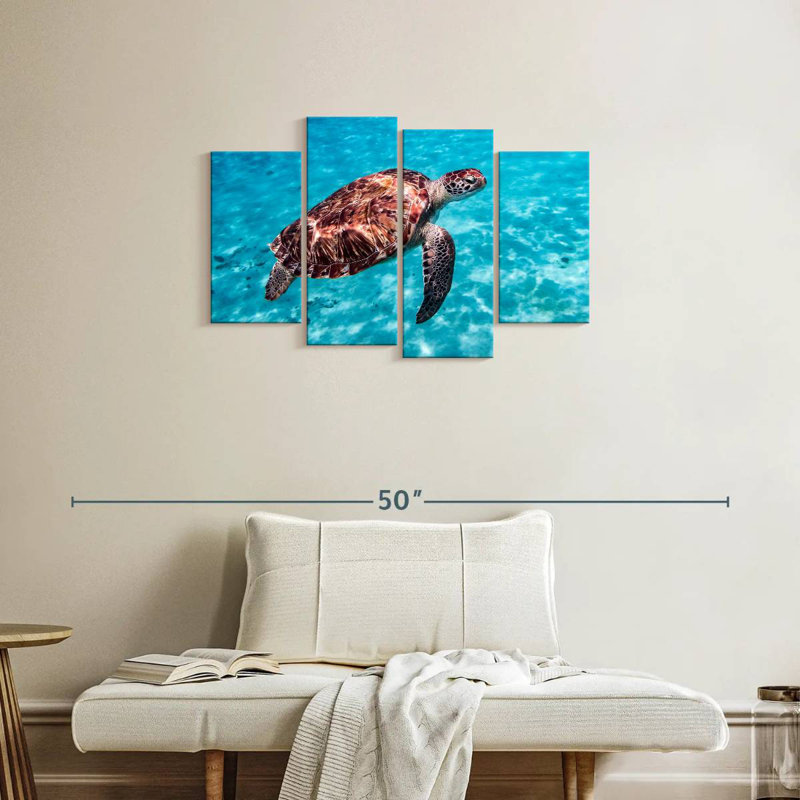 Brampt Red Turtle, 22" H x 36" W
