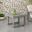 Square Side Table, Wood End Table