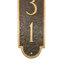 Dolores 5-Line Wall Address Plaque-23383726-23383738