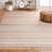 Caspen Hand Woven Jute, Wool Striped Rug-431181893