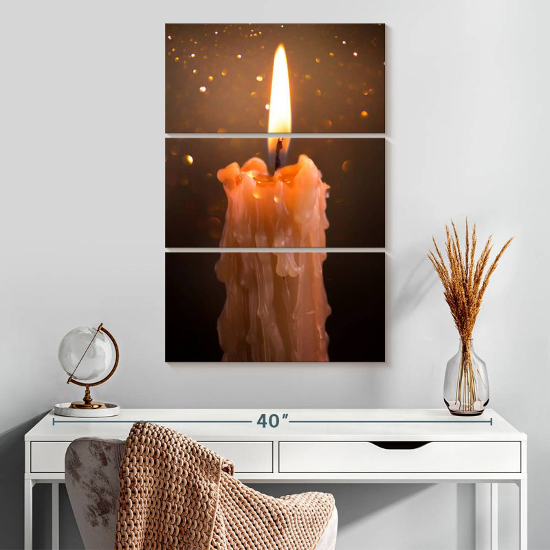 Adella Bright Candle, 32" H x 20" W