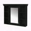 Armoire Ã  pharmacie murale de 35 x 28 pouces avec 6 tablettes ouvertes - Blanc-1851473293