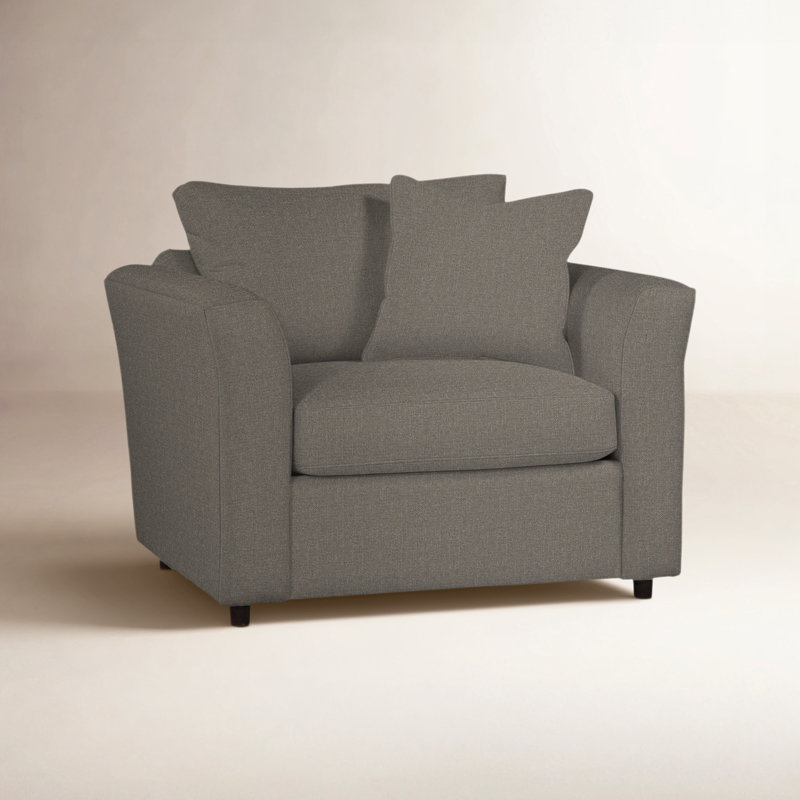 Northfield Upholstered Armchair, Ivory Crypton Performance; 0886-91