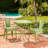 Charming 3-Piece Metal Bistro Set-1987355845