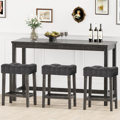 Mellisha 3-Person Counter Height Dining Set