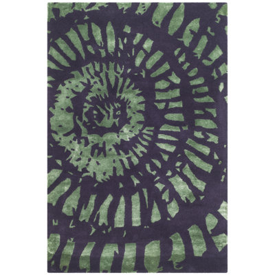 Laredo Hand Tufted Wool Abstract Rug