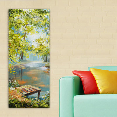 Unframed Painting on Canvas