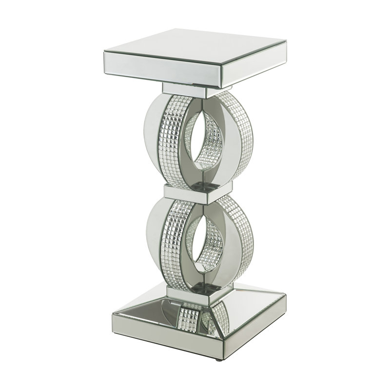 Table d'appoint, faux diamants carrés