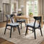 Chaise en bois noir Soid