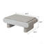 Table basse à plateau relevable, bureau moderne en bois avec rangement caché-2063043063