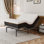 Grand lit ajustable avec matelas en mousse à mémoire de forme de 12 po, massage, gravité zéro, télécommande sans fil et contrôle des applications