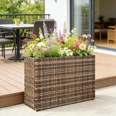 Jardinière surélevée moderne, lit surélevé pour jardin