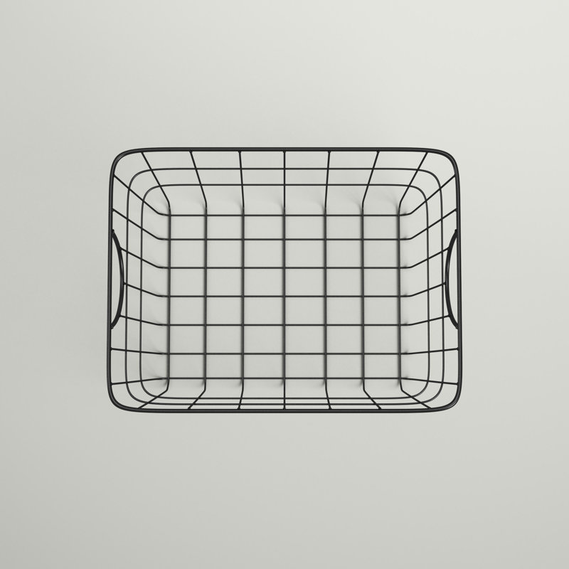 Dotted Line™ Albie Decorative Basket, Black