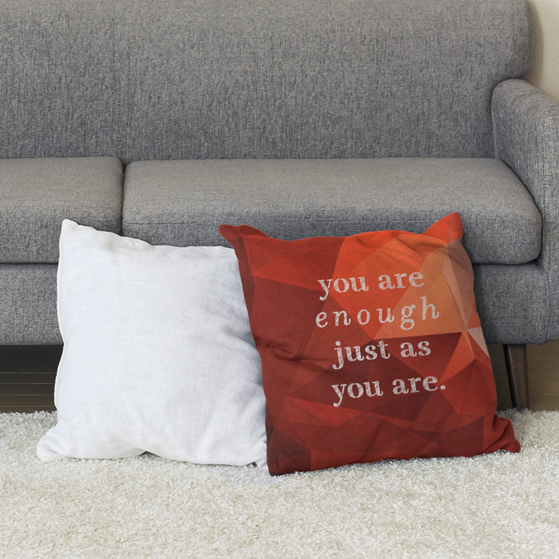 Coussin de sol en pierre précieuse you are so, H 28 po x l 28 po, Topaze