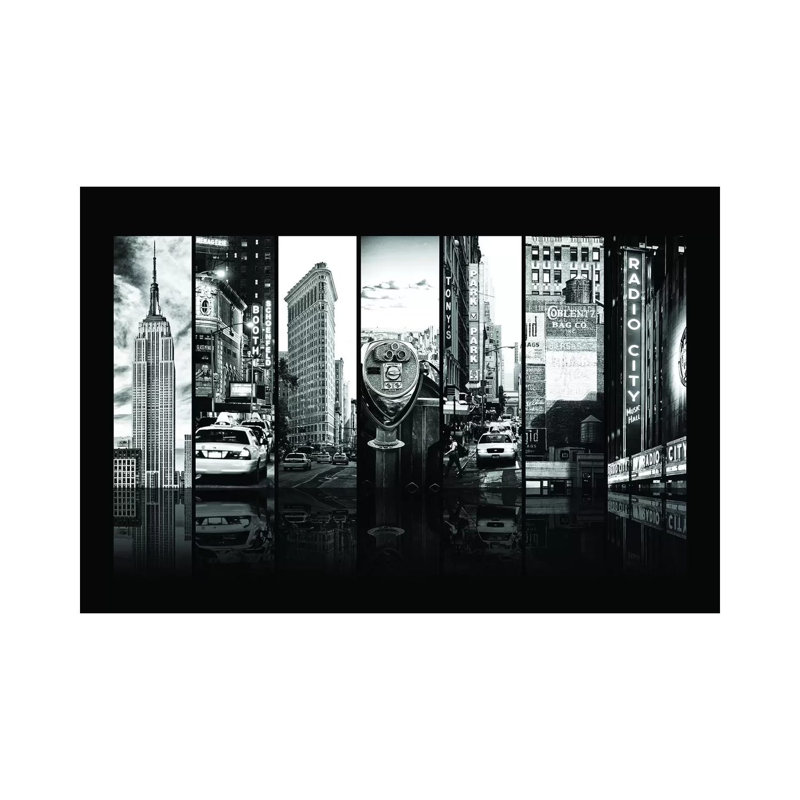 Seven Of 7 NYC B&W IV by Philippe Hugonnard - Wrapped Canvas Print, 30.48cm H x 45.72cm W x 1.91cm D