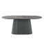 Decie Oval Stone Top Dining Table
