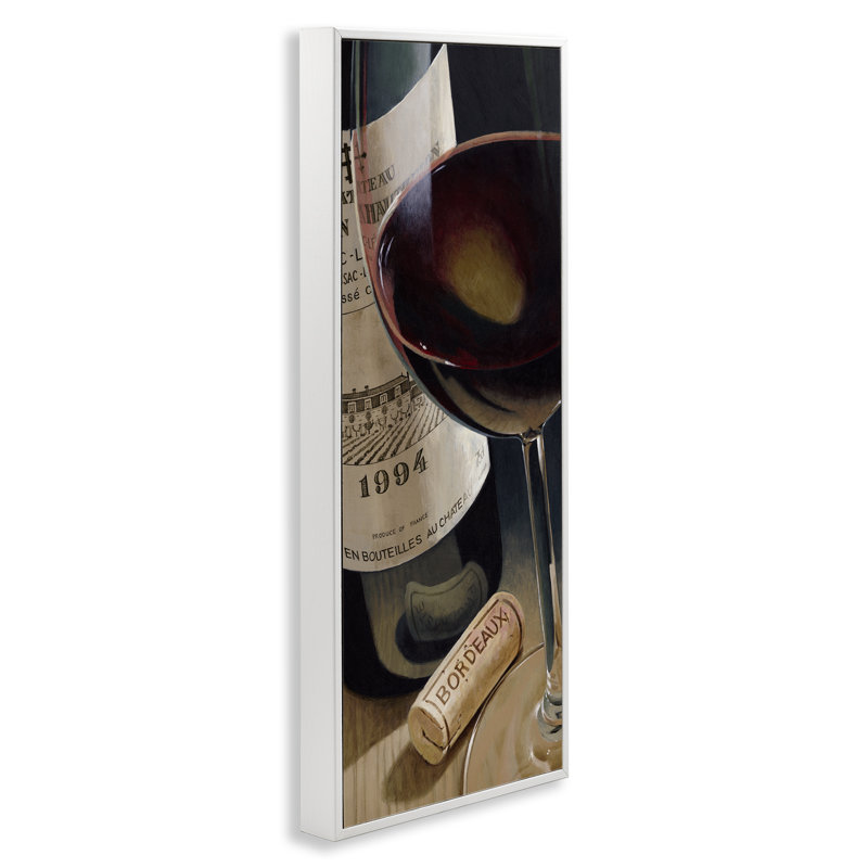 Giclée traditionnelle sans bouteille, encadrée par Stefano Ferreri, H 30 po x l 13 po